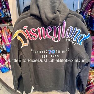 Disney Parks Disneyland 70th anniversary Zip Up Hoodie